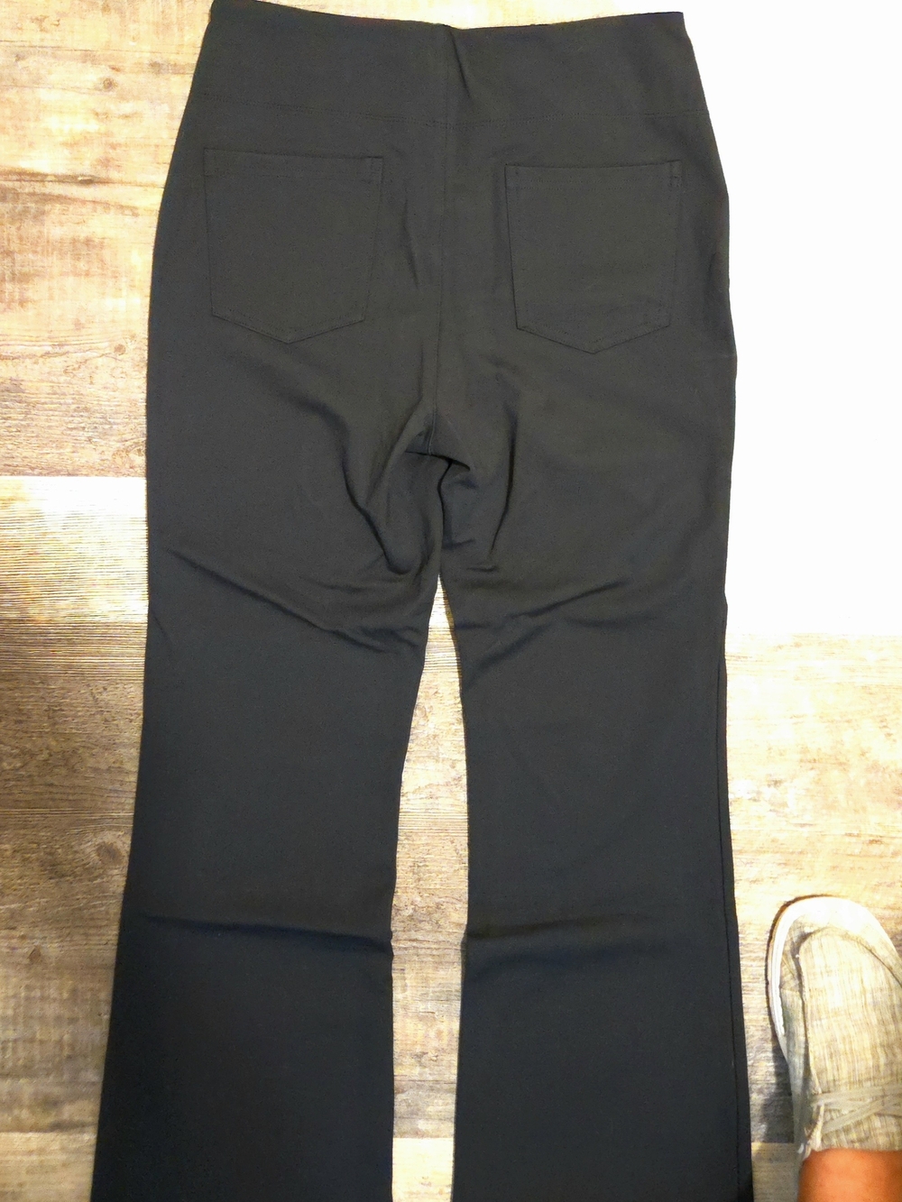 HALARA Black Boot-Cut Flare Work Pants- Xtra Tall - Picture 4 of 8